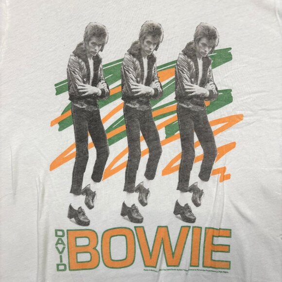 David Bowie Ziggy Stardust Rock T-Shirt Size XXL - Picture 2 of 4